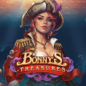 Bonny's Treasures Slot Game Card